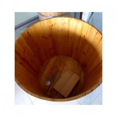 Wholesale Wooden Bath Barrel Portable Wooden Bathtub for spa, bathroom home, steam room from Vietnam (Kaylin +84 817092069)